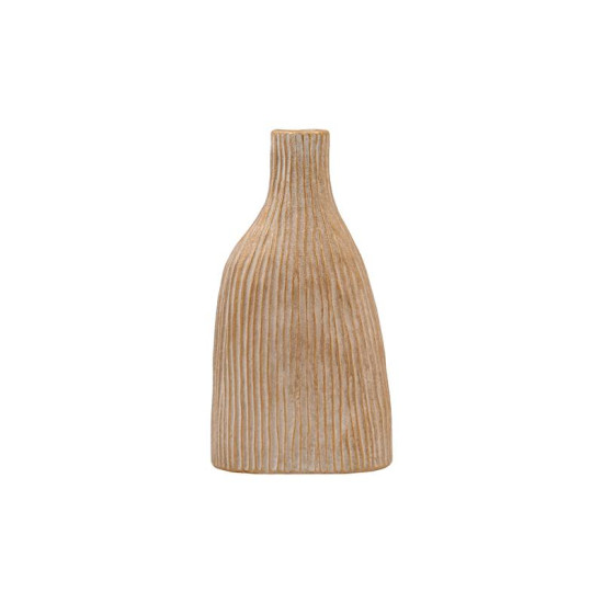 ΚΕΡΑΜΙΚΟ ΒΑΖΟ  FL20071 ΑΝΤΙΚΕ ΧΡΥΣΟ ΧΡΩΜΑ 17x10x32εκ