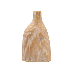 ΚΕΡΑΜΙΚΟ ΒΑΖΟ  FL20071 ΑΝΤΙΚΕ ΧΡΥΣΟ ΧΡΩΜΑ 22x14x38εκ