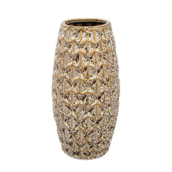 ΚΕΡΑΜΙΚΟ ΒΑΖΟ  FL22040 ΚΙΤΡΙΝΟ ΧΡΩΜΑ 16x31εκ