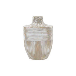 ΚΕΡΑΜΙΚΟ BAZO  FL23763 ΜΠΕΖ-ΛΕΥΚΟ ΧΡΩΜΑ 21x10x31εκ