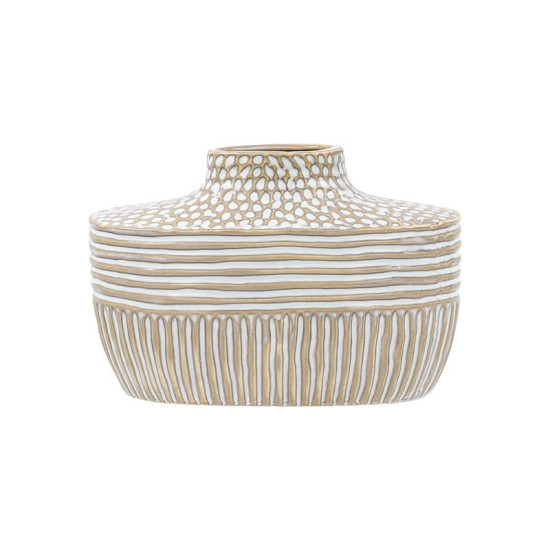 ΚΕΡΑΜΙΚΟ BAZO  FL23764 ΜΠΕΖ-ΛΕΥΚΟ ΧΡΩΜΑ 31x11x20εκ