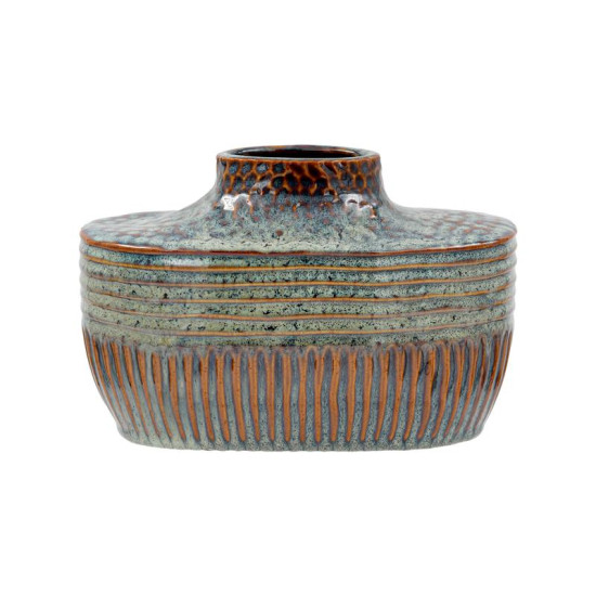 ΚΕΡΑΜΙΚΟ BAZO  FL23764 ΠΡΑΣΙΝΟ-ΚΑΦΕ ΧΡΩΜΑ 31x11x20εκ