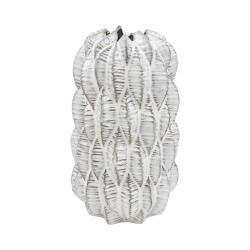 ΚΕΡΑΜΙΚΟ ΒΑΖΟ  FL23912 ΛΕΥΚΟ ΧΡΩΜΑ 19x31εκ