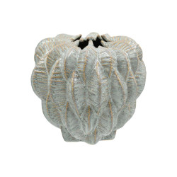 ΚΕΡΑΜΙΚΟ ΒΑΖΟ  FL23914 ΒΕΡΑΜΑΝ ΧΡΩΜΑ 21x18εκ