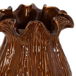 ΚΕΡΑΜΙΚΟ ΒΑΖΟ FL30007 ΚΑΦΕ ΧΡΩΜΑ 22x36εκ ΚΕΡΑΜΙΚΟ ΒΑΖΟ FL30007 ΚΑΦΕ ΧΡΩΜΑ 22x36εκ