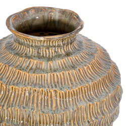 ΚΕΡΑΜΙΚΟ ΒΑΖΟ FL30016 ΜΠΕΖ-ΓΚΡΙ-ΧΡΥΣΟ ΧΡΩΜΑ 25x24εκ ΚΕΡΑΜΙΚΟ ΒΑΖΟ FL30016 ΜΠΕΖ-ΓΚΡΙ-ΧΡΥΣΟ ΧΡΩΜΑ 25x24εκ