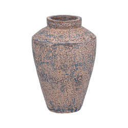 ΚΕΡΑΜΙΚΟ ΒΑΖΟ  FL3223 ΧΡΩΜΑ ΜΠΕΖ - ΜΠΛΕ 27x39εκ