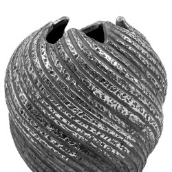 ΚΕΡΑΜΙΚΟ ΒΑΖΟ  FL3229 ΓΚΡΙ-ΑΣΗΜΙ ΧΡΩΜΑ 18x19εκ