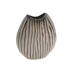 ΚΕΡΑΜΙΚΟ ΒΑΖΟ  FL525 ΜΠΕΖ-ΚΑΦΕ ΧΡΩΜΑ 21x8x23εκ ΚΕΡΑΜΙΚΟ ΒΑΖΟ  FL525 ΜΠΕΖ-ΚΑΦΕ ΧΡΩΜΑ 21x8x23εκ