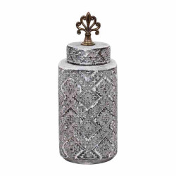 ΚΕΡΑΜΙΚΟ ΒΑΖΟ  ΓΚΡΙ 45εκ sls