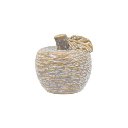 ΚΕΡΑΜΙΚΟ ΔΙΑΚΟΣΜΗΤΙΚΟ  Apple ΜΠΕΖ-ΛΕΥΚΟ ΧΡΩΜΑ 12x12εκ ΚΕΡΑΜΙΚΟ ΔΙΑΚΟΣΜΗΤΙΚΟ  Apple ΜΠΕΖ-ΛΕΥΚΟ ΧΡΩΜΑ 12x12εκ