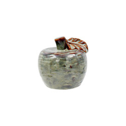 ΚΕΡΑΜΙΚΟ ΔΙΑΚΟΣΜΗΤΙΚΟ  Apple ΠΡΑΣΙΝΟ-ΚΑΦΕ ΧΡΩΜΑ 12x12εκ ΚΕΡΑΜΙΚΟ ΔΙΑΚΟΣΜΗΤΙΚΟ  Apple ΠΡΑΣΙΝΟ-ΚΑΦΕ ΧΡΩΜΑ 12x12εκ