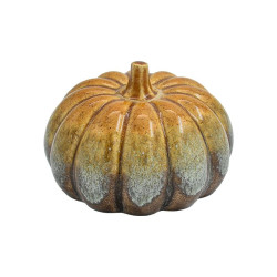 ΚΕΡΑΜΙΚΟ ΔΙΑΚΟΣΜΗΤΙΚΟ  Pumpkin ΚΑΦΕ-ΜΠΕΖ ΧΡΩΜΑ 15x10εκ ΚΕΡΑΜΙΚΟ ΔΙΑΚΟΣΜΗΤΙΚΟ  Pumpkin ΚΑΦΕ-ΜΠΕΖ ΧΡΩΜΑ 15x10εκ