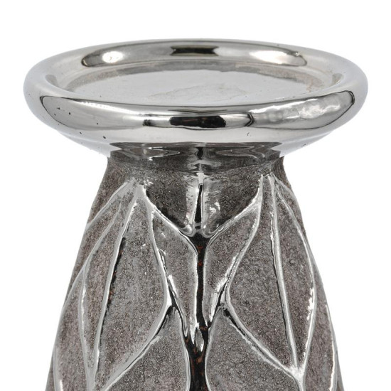 ΚΕΡΑΜΙΚΟ ΚΗΡΟΠΗΓΙΟ  FL126043 ΑΣΗΜΙ-ΚΑΦΕ 10x26εκ