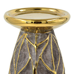 ΚΕΡΑΜΙΚΟ ΚΗΡΟΠΗΓΙΟ  FL126043 ΧΡΥΣΟ-ΚΑΦΕ 10x26εκ