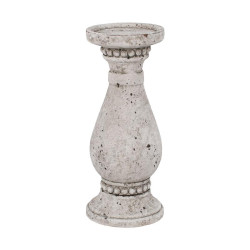 ΚΕΡΑΜΙΚΟ ΚΗΡΟΠΗΓΙΟ  FL18121 ΓΚΡΙ ΧΡΩΜΑ 14x14x33εκ ΚΕΡΑΜΙΚΟ ΚΗΡΟΠΗΓΙΟ  FL18121 ΓΚΡΙ ΧΡΩΜΑ 14x14x33εκ