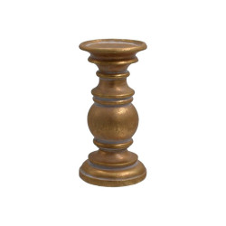 ΚΗΡΟΠΗΓΙΟ POLYRESIN  FL39316 ΧΡΥΣΟ-ΛΕΥΚΟ ΧΡΩΜΑ 10x21εκ ΚΗΡΟΠΗΓΙΟ POLYRESIN  FL39316 ΧΡΥΣΟ-ΛΕΥΚΟ ΧΡΩΜΑ 10x21εκ