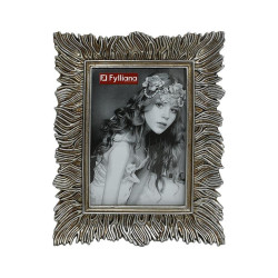 ΚΟΡΝΙΖΑ  FL21595 10x15 ΑΣΗΜΙ ΧΡΩΜΑ 17x2x22εκ