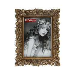 ΚΟΡΝΙΖΑ  FL21595 10x15 ΧΡΥΣΟ ΧΡΩΜΑ 17x2x22εκ