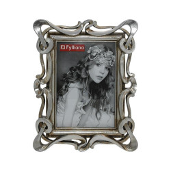 ΚΟΡΝΙΖΑ  FL22951 10x15 ΑΣΗΜΙ ΧΡΩΜΑ 17x2x22εκ