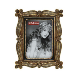 ΚΟΡΝΙΖΑ  FL23482 10x15 ΧΡΥΣΟ ΧΡΩΜΑ 18x2x22εκ