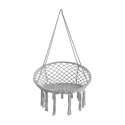 ΚΡΕΜΑΣΤΗ ΚΟΥΝΙΑ-ΑΙΩΡΑ Nala ΓΚΡΙ 80x80x125εκ