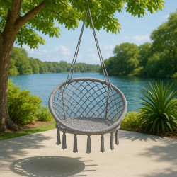 ΚΡΕΜΑΣΤΗ ΚΟΥΝΙΑ-ΑΙΩΡΑ Nala ΓΚΡΙ 80x80x125εκ ΚΡΕΜΑΣΤΗ ΚΟΥΝΙΑ-ΑΙΩΡΑ Nala ΓΚΡΙ 80x80x125εκ