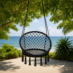 ΚΡΕΜΑΣΤΗ ΚΟΥΝΙΑ-ΑΙΩΡΑ Nala ΜΑΥΡΟ 80x80x125εκ ΚΡΕΜΑΣΤΗ ΚΟΥΝΙΑ-ΑΙΩΡΑ Nala ΜΑΥΡΟ 80x80x125εκ