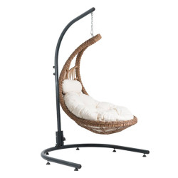 ΚΡΕΜΑΣΤΗ ΜΕΤΑΛΛΙΚΗ ΠΟΛΥΘΡΟΝΑ-ΦΩΛΙΑ "Sarika" ΚΑΦΕ ΧΡΩΜΑ 121x147x200εκ ΚΡΕΜΑΣΤΗ ΜΕΤΑΛΛΙΚΗ ΠΟΛΥΘΡΟΝΑ-ΦΩΛΙΑ "Sarika" ΚΑΦΕ ΧΡΩΜΑ 121x147x200εκ