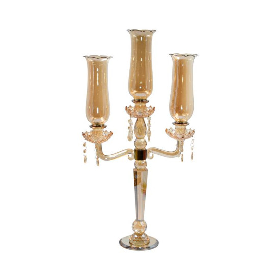 ΚΡΥΣΤΑΛΛΙΝΟ ΚΗΡΟΠΗΓΙΟ 3 ΘΕΣΕΩΝ  FL6506 ΣΑΜΠΑΝΙΖΕ ΧΡΩΜΑ 36x69εκ