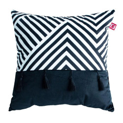 ΜΑΞΙΛΑΡΙ  277 ΜΑΥΡΟ ΥΦΑΣΜΑ 45x45εκ