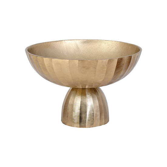 ΜΕΤΑΛΛΙΚΗ ΔΙΑΚΟΣΜΗΤΙΚΗ ΚΟΥΠ  FL15048 ΧΡΥΣΟ ΧΡΩΜΑ 21x12εκ