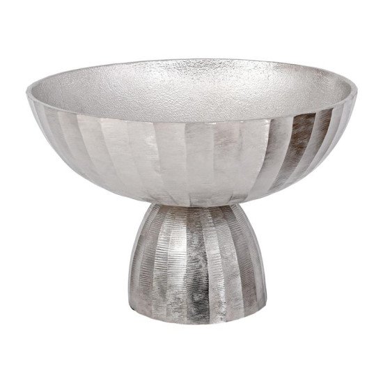 ΜΕΤΑΛΛΙΚΗ ΔΙΑΚΟΣΜΗΤΙΚΗ ΚΟΥΠ  FL15048 ΝΙΚΕΛ ΧΡΩΜΑ 27x17εκ