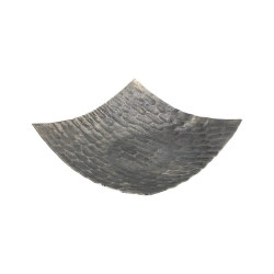 ΜΕΤΑΛΛΙΚΗ ΔΙΑΚΟΣΜΗΤΙΚΗ ΚΟΥΠ  FL740 ΑΝΤΙΚΕ ΑΣΗΜΙ ΧΡΩΜΑ 27x27x8εκ