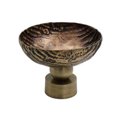 ΜΕΤΑΛΛΙΚΗ ΔΙΑΚΟΣΜΗΤΙΚΗ ΚΟΥΠ  FL7825 ΜΠΡΟΝΖΕ ΧΡΩΜΑ 25x20εκ