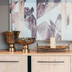 ΜΕΤΑΛΛΙΚΗ ΔΙΑΚΟΣΜΗΤΙΚΗ ΚΟΥΠ FL7825 ΜΠΡΟΝΖΕ ΧΡΩΜΑ 25x20εκ ΜΕΤΑΛΛΙΚΗ ΔΙΑΚΟΣΜΗΤΙΚΗ ΚΟΥΠ FL7825 ΜΠΡΟΝΖΕ ΧΡΩΜΑ 25x20εκ