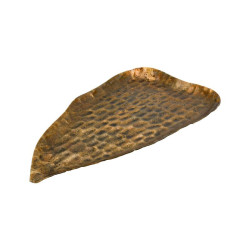 ΜΕΤΑΛΛΙΚΗ ΔΙΑΚΟΣΜΗΤΙΚΗ ΠΙΑΤΕΛΑ  FL750 ΑΝΤΙΚΕ ΑΣΗΜΙ ΧΡΩΜΑ 40x17x3εκ