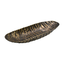 ΜΕΤΑΛΛΙΚΗ ΔΙΑΚΟΣΜΗΤΙΚΗ ΠΙΑΤΕΛΑ  FL7825 ΜΠΡΟΝΖΕ ΧΡΩΜΑ 15x41x6εκ