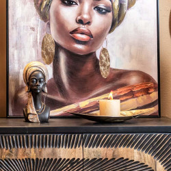 ΜΕΤΑΛΛΙΚΗ ΔΙΑΚΟΣΜΗΤΙΚΗ ΠΙΑΤΕΛΑ  FL820 ΑΝΤΙΚΕ ΧΡΥΣΟ ΧΡΩΜΑ 51x19x6εκ