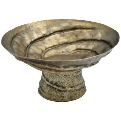 ΜΕΤΑΛΛΙΚΗ ΔΙΑΚΟΣΜΗΤΙΚΗ ΣΤΡΟΓΓΥΛΗ ΠΙΑΤΕΛΑ ΜΕ ΠΟΔΙ FL1060 ΑΝΤΙΚΕ ΧΡΥΣΟ ΧΡΩΜΑ 26x18εκ ΜΕΤΑΛΛΙΚΗ ΔΙΑΚΟΣΜΗΤΙΚΗ ΣΤΡΟΓΓΥΛΗ ΠΙΑΤΕΛΑ ΜΕ ΠΟΔΙ FL1060 ΑΝΤΙΚΕ ΧΡΥΣΟ ΧΡΩΜΑ 26x18εκ