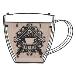 ΜΕΤΑΛΛΙΚΗ ΚΛΕΙΔΟΘΗΚΗ  FLYB9S941 ΜΑΥΡΗ-ΚΑΦΕ 19x8x13εκ