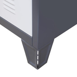 ΜΕΤΑΛΛΙΚΗ ΝΤΟΥΛΑΠΑ Durango ΓΚΡΙ ΛΕΥΚΟ ΧΡΩΜΑ 90x40x100εκ ΜΕΤΑΛΛΙΚΗ ΝΤΟΥΛΑΠΑ Durango ΓΚΡΙ ΛΕΥΚΟ ΧΡΩΜΑ 90x40x100εκ