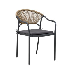 ΜΕΤΑΛΛΙΚΗ ΠΟΛΥΘΡΟΝΑ ΚΗΠΟΥ  2100 ΓΚΡΙ 55x61x85εκ