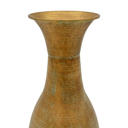 ΜΕΤΑΛΛΙΚΟ ΒΑΖΟ ΔΑΠΕΔΟΥ FL007 ΧΡΥΣΟ ΑΝΤΙΚΕ ΧΡΩΜΑ 15x91εκ ΜΕΤΑΛΛΙΚΟ ΒΑΖΟ ΔΑΠΕΔΟΥ FL007 ΧΡΥΣΟ ΑΝΤΙΚΕ ΧΡΩΜΑ 15x91εκ