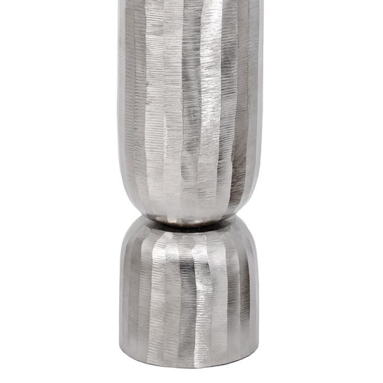 ΜΕΤΑΛΛΙΚΟ ΒΑΖΟ  FL14759 ΝΙΚΕΛ ΧΡΩΜΑ 11x44εκ