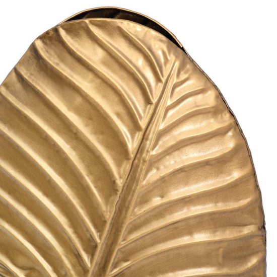 ΜΕΤΑΛΛΙΚΟ ΒΑΖΟ  FL610550 ΧΡΥΣΟ ΧΡΩΜΑ 18x10x30εκ