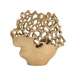 ΜΕΤΑΛΛΙΚΟ ΒΑΖΟ FL8878 ΧΡΥΣΟ ΧΡΩΜΑ 33x9x32εκ ΜΕΤΑΛΛΙΚΟ ΒΑΖΟ FL8878 ΧΡΥΣΟ ΧΡΩΜΑ 33x9x32εκ