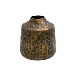 ΜΕΤΑΛΛΙΚΟ ΔΙΑΚΟΣΜΗΤΙΚΟ ΒΑΖΟ  FL1110 ΑΝΤΙΚΕ ΧΡΥΣΟ ΧΡΩΜΑ 23x21εκ