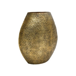 ΜΕΤΑΛΛΙΚΟ ΔΙΑΚΟΣΜΗΤΙΚΟ ΒΑΖΟ  FL1780 ΑΝΤΙΚΕ ΧΡΥΣΟ ΧΡΩΜΑ 26x11x32εκ