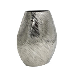 ΜΕΤΑΛΛΙΚΟ ΔΙΑΚΟΣΜΗΤΙΚΟ ΒΑΖΟ FL7803 ΑΣΗΜΙ ΧΡΩΜΑ 25x13x31εκ ΜΕΤΑΛΛΙΚΟ ΔΙΑΚΟΣΜΗΤΙΚΟ ΒΑΖΟ FL7803 ΑΣΗΜΙ ΧΡΩΜΑ 25x13x31εκ